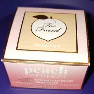 Too Faced Peach Perfect Concealer Pound Cake NEW